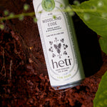 Heti CBD & THC Beverage in flavor Woodland Edge is Cedar, Maple, and Wild Bergamot.