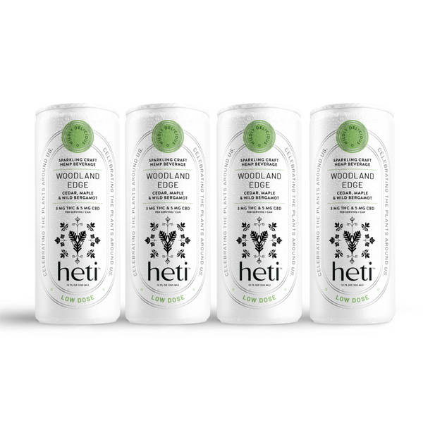 Woodland Edge | Maple & Cedar | CBD THC Infused Drink by Heti