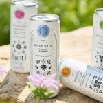 Heti THC Drinks Variety Pack With Vegan Ingredients and Flavors Like Blueberry, Wild Mint, Cranberry, And Maple.