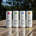 Heti Cannabis THC Drinks Variety Pack With Flavors Like Blueberry, Wild Mint, Cranberry, And Maple.